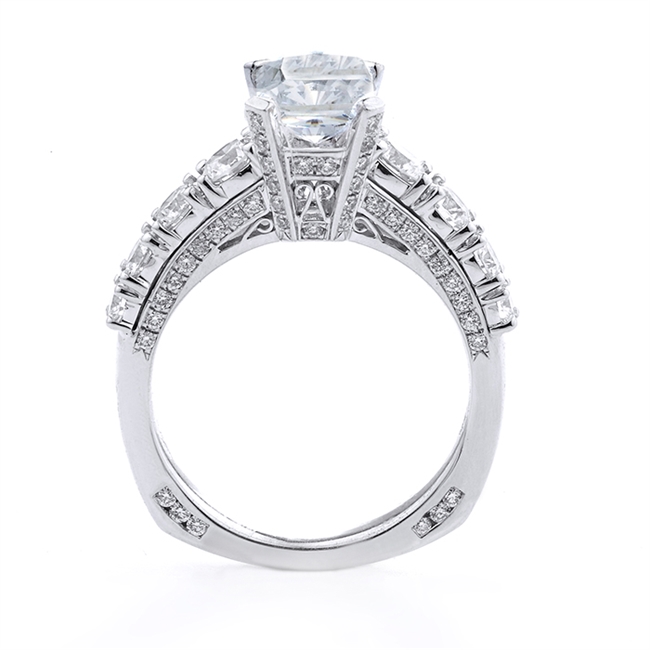 18KT.W ENGAGEMENT RING 1.14CT